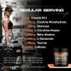 Pre Workout Demon - Advanced Pre-Workout Energy Powder with Creatine, Caffeine, Beta-Alanine & Glutamine, Berry Blast, 360g - 40 Servings view 3