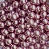 Pearlised Metallic Pink / Rose Pearls Balls 6mm, Edible Sugar Cake Sprinkles Decoration (100g) view 1