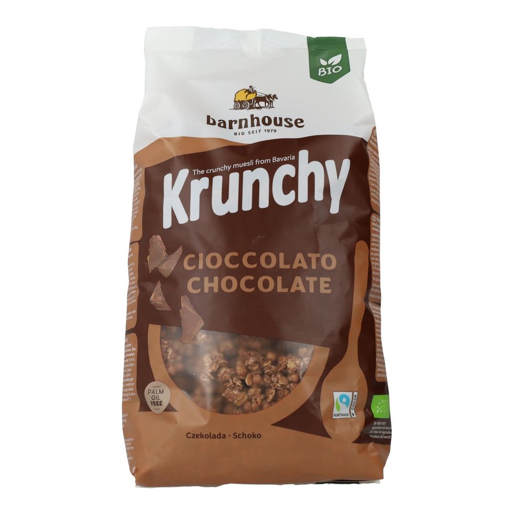 Barnhouse Muesli Krunchy Sun Choco Barnhouse 750g 100g
