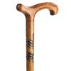 Whopper Handmade Wooden Unfolding Twisted Walking Cane Walking Cane with Comfort Grip Handle, Walking Stick 36 Inch view 3