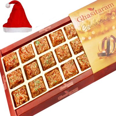 Ghasitaram Gifts Christmas Gifts - Roasted Almond Delight 18 pcs