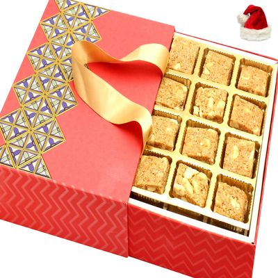 Ghasitaram Gifts Christmas Gifts - 2 Part 12 Pcs Granula Bites Bag Box
