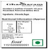 Ghasitaram Gifts Christmas Gifts - Golden Leather Finish 15 pcs Roasted Almond Bites Box view 2