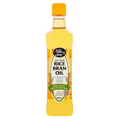 Alfa One Rice Bran Oil - 6x bottles of 500ml