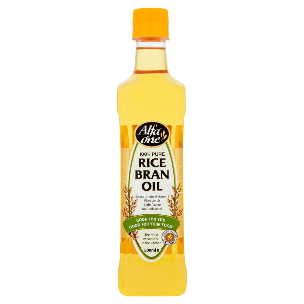 Alfa One Rice Bran Oil - 6x bottles of 500ml