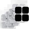 AUVON TENS Machine Pads 50 x 50mm 20 Pcs, 3rd Gen Latex-Free TENS Electrode Pads Patches with Upgraded Self-Stick Performance and Non-Irritating Design for Electrotherapy view 1