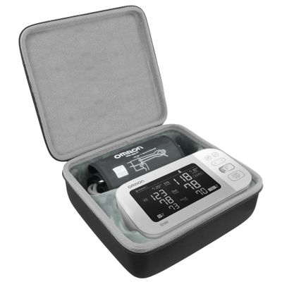 co2CREA Hard Storage Bag Travel Case for Omron X7 Smart/OMRON 10 Series BP7450 BP5350 BP5450 /M7 Intelli IT /M6 Comfort Home Blood Pressure Monitor Blood Pressure Machine