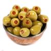 Dorri - Olives Stuffed Pimento in Brine 500g | Green Olives, Mediterranean Flavour, Healthy Party Snack ( from 250g to 3kg) view 1