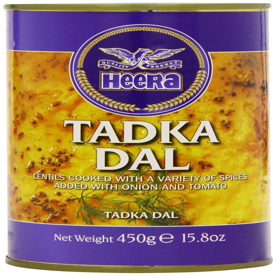 Heera Tadka Dal (lentils cooked with spices added with onion and tomato) - 450g