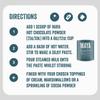Maya Drinks Classic Hot Chocolate Cocoa Powder - Home, Cafe, Business Shop (Vegan, Gluten Free, No GMO's) (2KG Resealable Tub) view 4