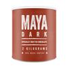Maya Drinks Dark Hot Chocolate Cocoa Powder - Home, Cafe, Business Shop (Vegan, Gluten Free, No GMO's) (2KG Resealable Tub) view 1