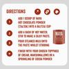 Maya Drinks Dark Hot Chocolate Cocoa Powder - Home, Cafe, Business Shop (Vegan, Gluten Free, No GMO's) (2KG Resealable Tub) view 3