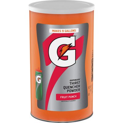 Gatorade Thirst Quencher Powder, Fruit Punch, oz Canister