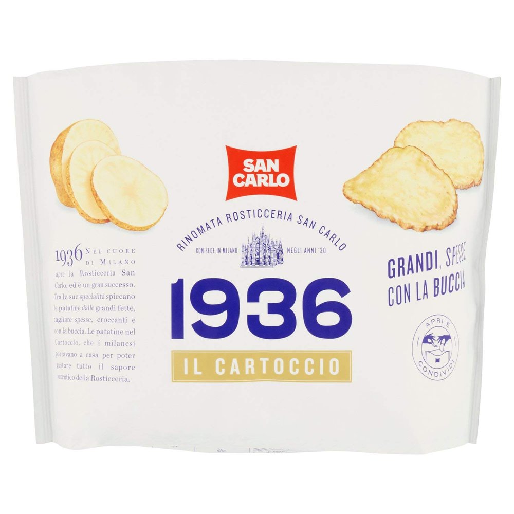 PATATINE SAN CARLO 1936 IL CARTOCCIO 170 GR
