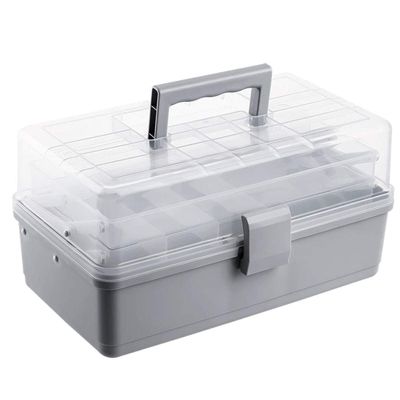 Medical Storage Box, GODNECE 3-Layer Household Portable Medicine Box First Aid Kit