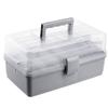 Medical Storage Box, GODNECE 3-Layer Household Portable Medicine Box First Aid Kit view 1