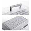 Medical Storage Box, GODNECE 3-Layer Household Portable Medicine Box First Aid Kit view 4