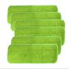 sky-w Microfiber Cleaning Replacement Mop Pads, Suitable for Spray Mop and Terrace Mop. (Green, Pack of 6) view 1