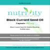 Blackcurrant Seed Oil 500mg SoftGel Omega-3, 6, and 9 Fatty Acids Healthy Skin and Hair Natural Anti-Inflammatory for Joint Pain Relief and Immune Support Manufactured in The UK by Nutrivity view 4