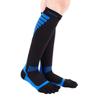 TOETOE - Men, Women Sports CoolMAX Patterned Compression Knee-High Toe Socks, Hygienic, Breathable view 2