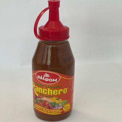 Baldom Ranchero Style Spicy Sauce, 15.5 oz - Typical Product of Dominican Cuisine - 440 Grams
