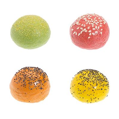 Assorted Mini Coloured Brioche, Frozen, 100 x 10g