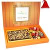 Ghasitaram Gifts Christmas Gifts Walnut Chocolate Bark with Christmas Dcor view 1