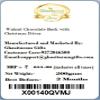 Ghasitaram Gifts Christmas Gifts Walnut Chocolate Bark with Christmas Dcor view 3