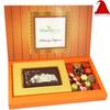 Ghasitaram Gifts Christmas Gifts Christmas Chocolate Bar with Christmas Decor view 1