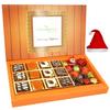 Ghasitaram Gifts Christmas Gifts Chooclate Dryfruit Bites with Christmas Decor view 1