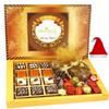 Ghasitaram Gifts Christmas Gifts Big Box of Chooclate Dryfruit Bites, Plum Cake and Christmas Decor