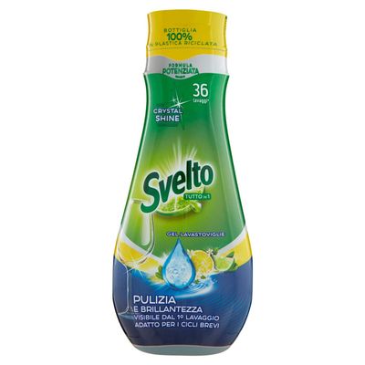 Svelto Gel Lavastoviglie 640 Ml. Tutto In 1 36 Lav.