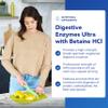Pure Encapsulations Digestive Enzymes Ultra with Betaine HCl - Vegetarian Digestive Enzymes - Lactose, Protein & Fat Digestion - 90 Capsules view 2