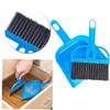 Aisoway Mini Desktop Sweep Cleaning Brush Small Broom Broom Scoop Keyboard Brush Table Sofa In-vehicle Small Size(Random Color) view 2