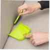 Aisoway Mini Desktop Sweep Cleaning Brush Small Broom Broom Scoop Keyboard Brush Table Sofa In-vehicle Small Size(Random Color) view 4