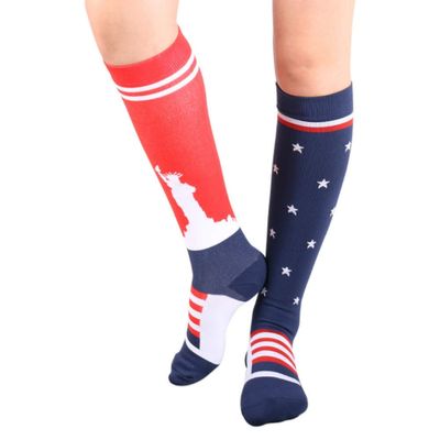 KXATM Male And Female Compression Socks Leg Support Anti-Fatigue Knee High Socks