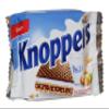 Knoppers Chocolate Hazelnut Wafers, Crispy, Nutty Wafers in Convenient Packs, 25 g (Pack of 24) view 3