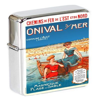 Chemins de fer d'est et du nord (Onival sur Mer) Flip Top Lighter
