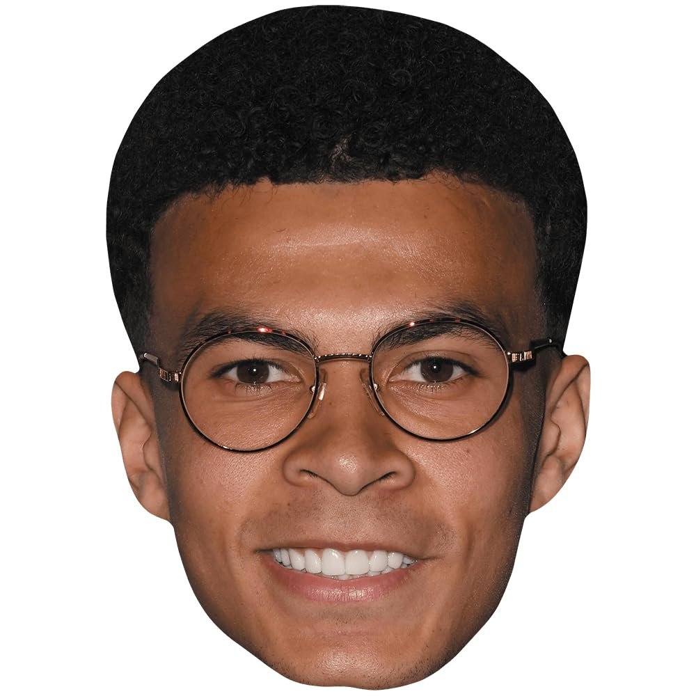 Dele Alli (Smile) Big Head. Larger than life mask.