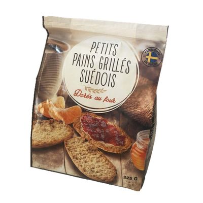 Swedish toasted buns - pack 225 g