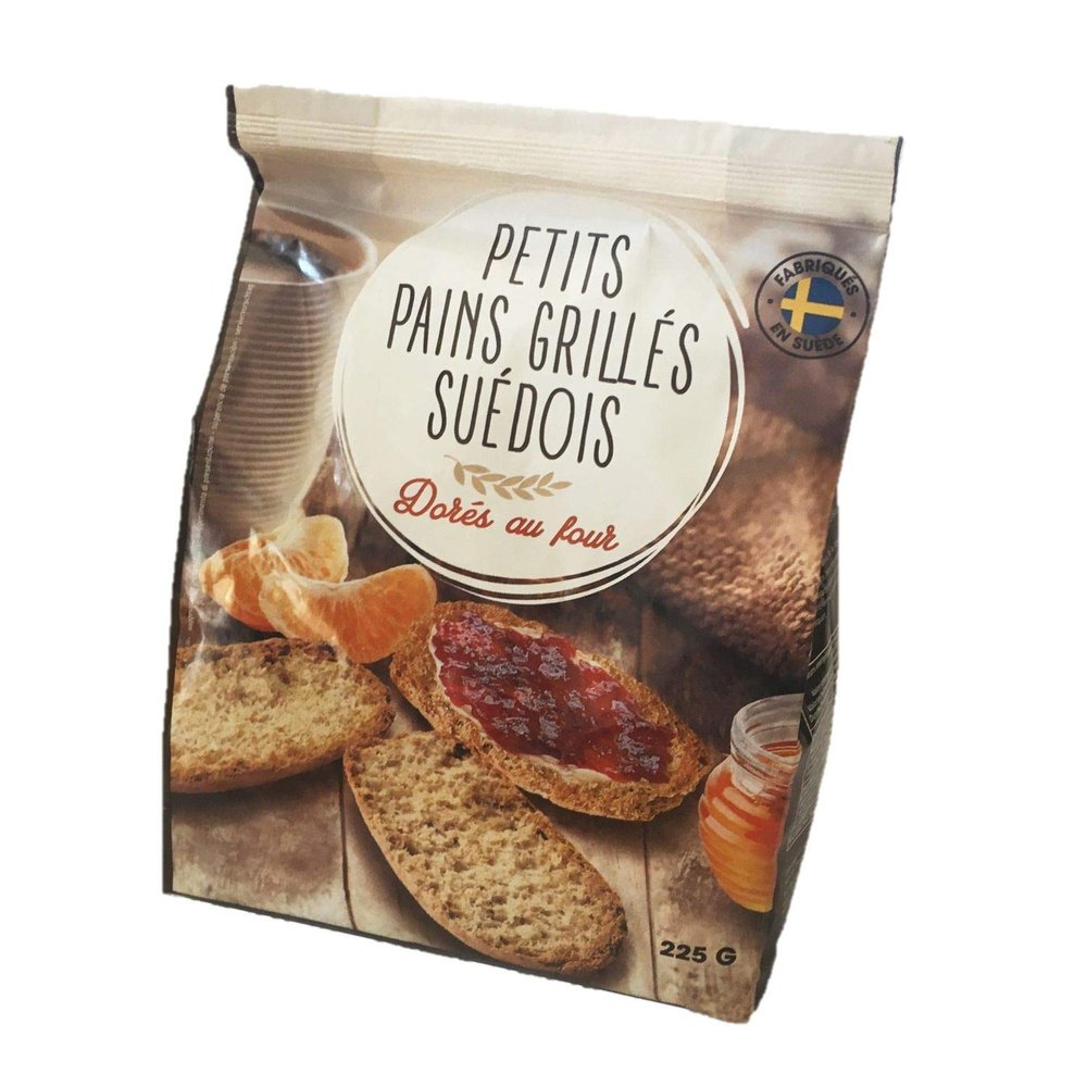 Swedish toasted buns - pack 225 g