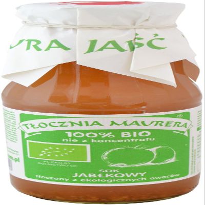Apple Juice BIO 300 ml - TOCZNIA MAURERA