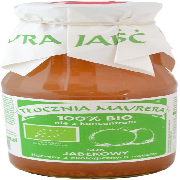 Apple Juice BIO 300 ml - TOCZNIA MAURERA