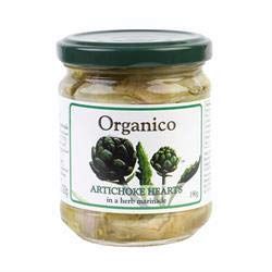 Artichoke Hearts in a Herb Marinade 190g by Organico