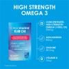 Cleanmarine Krill Oil Packed with EPA & DHA Omega 3 with Added Astaxanthin and Choline Vitamin D Heart, Eye & Brain Health Joint & Immune Support - 30 Capsules view 4