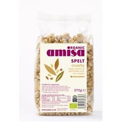 Organic Hildegard Spelt Crunchy 375g by Amisa