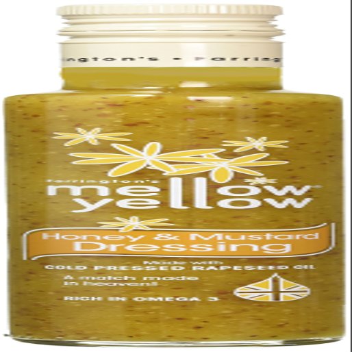 Farrington's Mellow Yellow Dressing, Honey and Mustard, 250ml