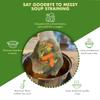 Regency Wraps Soup Sock Cotton Mesh Bag For Making Clear Flavorful Broth and Soups, Natural 100% Cotton, 24 Inch (Pack of 10) view 3