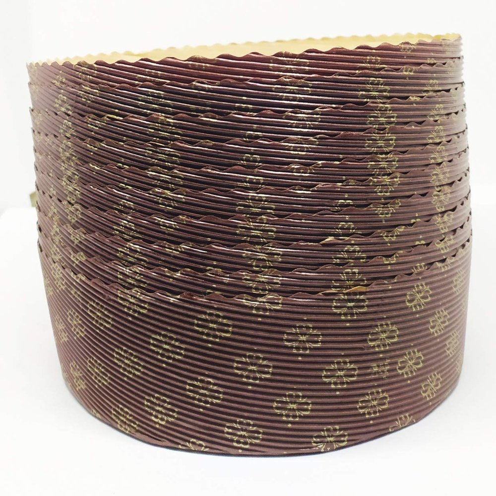 Panettone low pan of 500 g NOVACART .Pack of 10 pieces