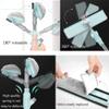 CPSTM Retractable Mop 360 Degree Rotation No Dead Angle Collapsible Handle Cleaning Glass Sponge Mop Cleaner Window Dusting Brush view 3